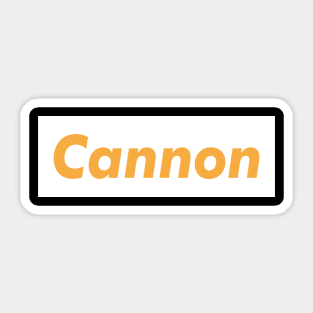 Cannon Meat Brown Sticker